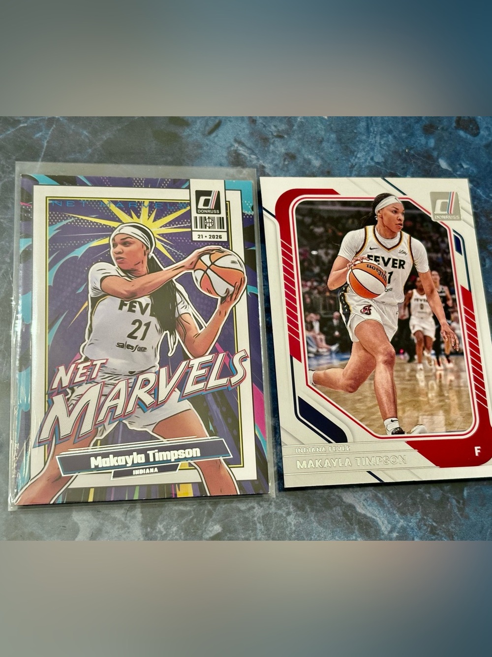 Makayla Timpson Basketball Cards Indiana Fever
